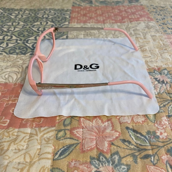 Dolce & Gabbana Pink Rimmed Eyeglasses - Picture 5 of 11